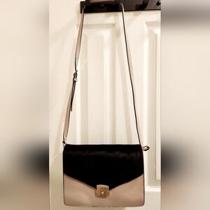 Kate Spade Black and Cream Shoulder/Crossbody Bag-barely used